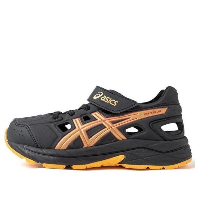 ASICS Air Hollow Sandals 'Black Orange'