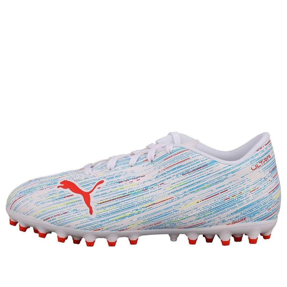 PUMA Ultra 4.2 MG Jr Soccer Shoes K White Red Blue
