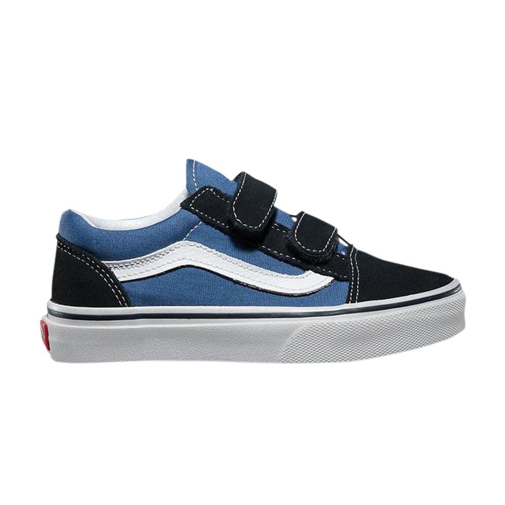 Vans Old Skool V Kids Navy