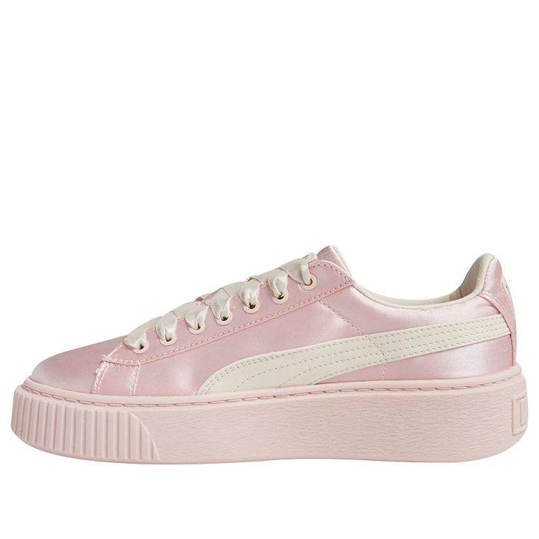 PUMA Basket Platform Tween 'Pink'