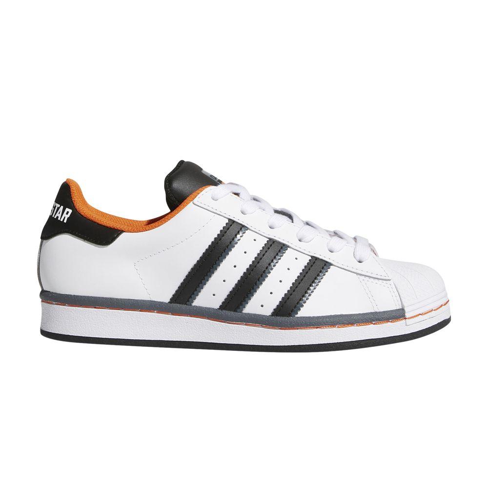 adidas Superstar Cloud White Orange