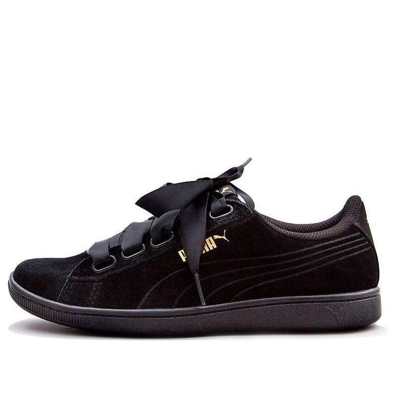 PUMA Vikky Ribbon Satin Black
