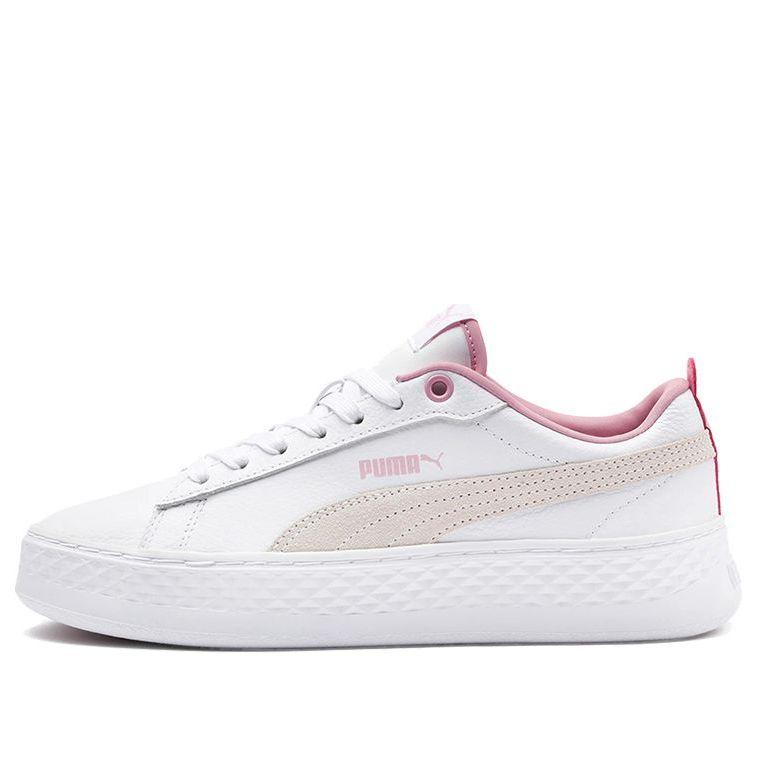 PUMA Smash Platform Low 'White Pale Pink'