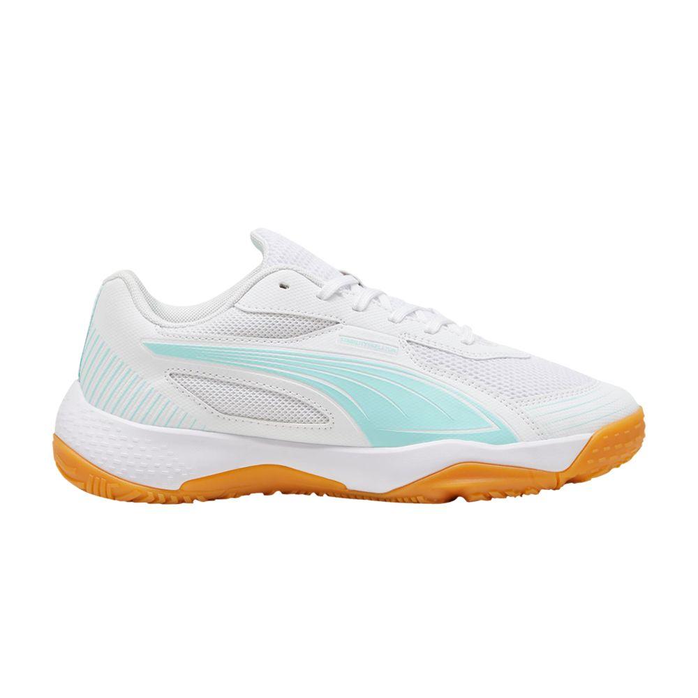 Puma Solarflash 3 Big Kid 'White Electric Peppermint'