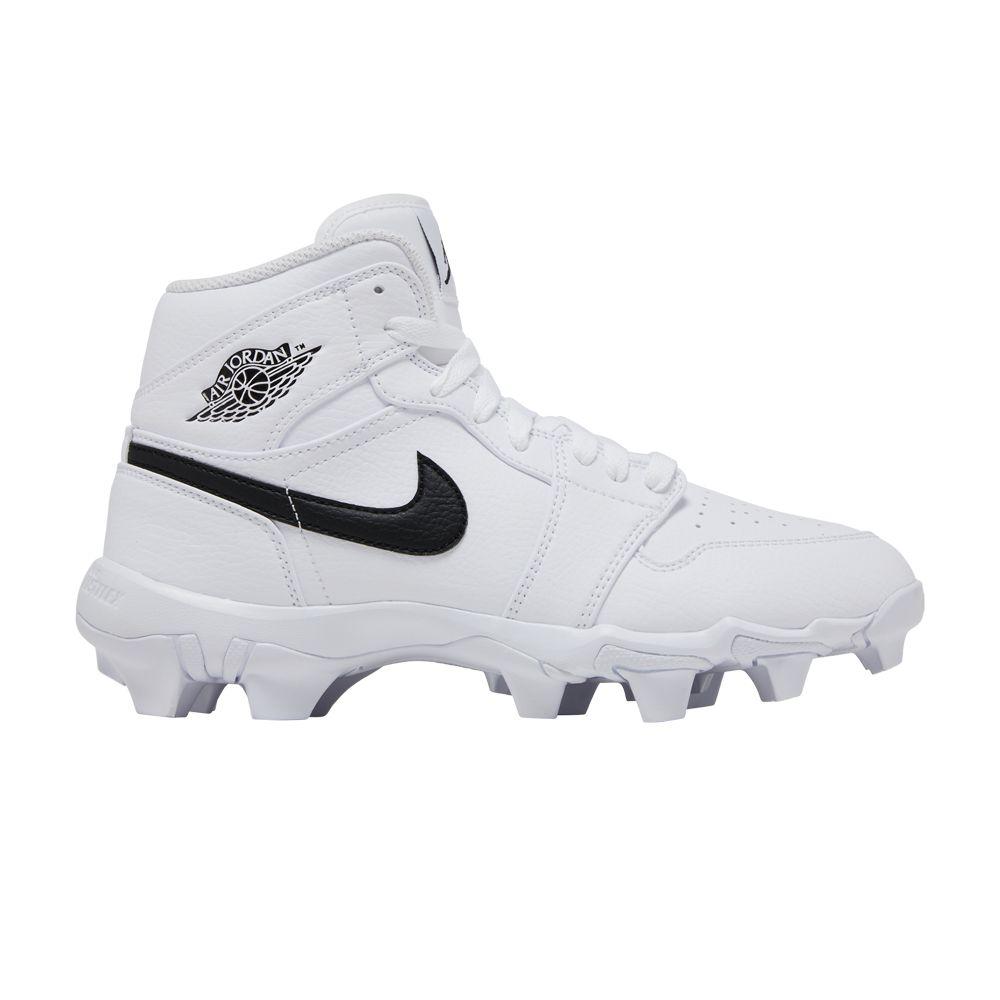 Air Jordan 1 Mid Cleat White Black