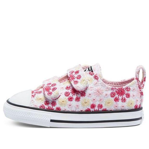 Converse Chuck Taylor All Star Low Top Embroidery Pink/Yellow