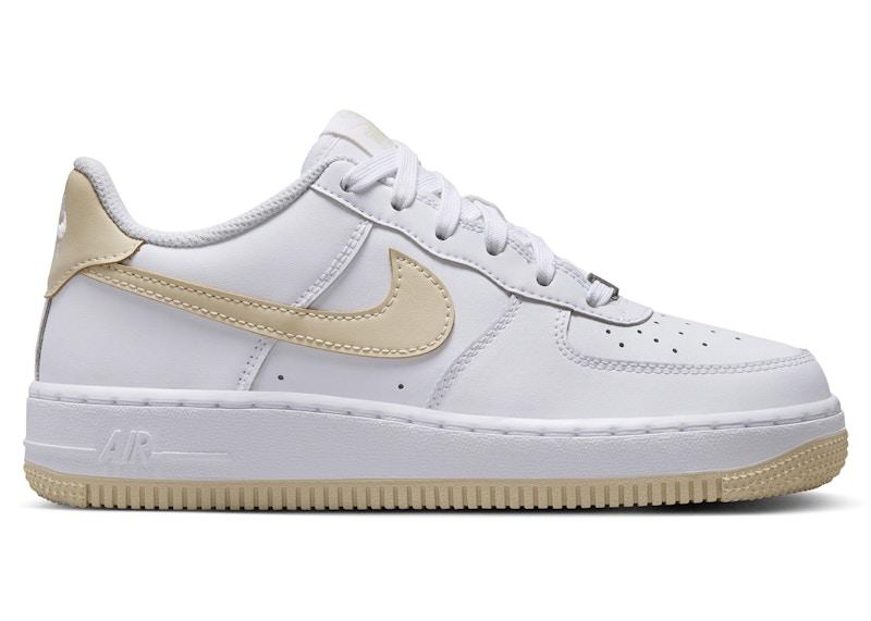 Nike Air Force 1 White Light Khaki