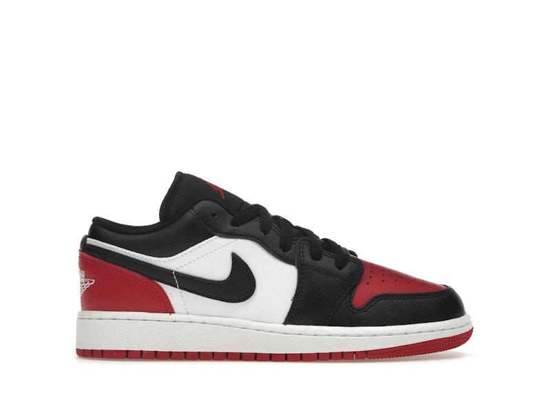 Air Jordan 1 Low Bred Toe 2.0