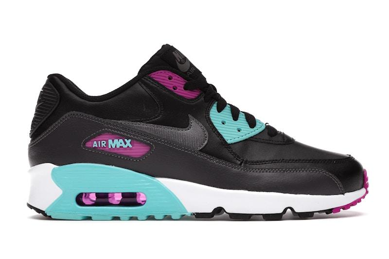 Nike Air Max 90 LTR Black Metallic Grey