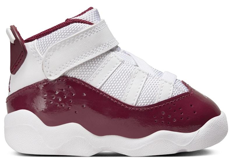 Air Jordan 6 Rings White Team Red