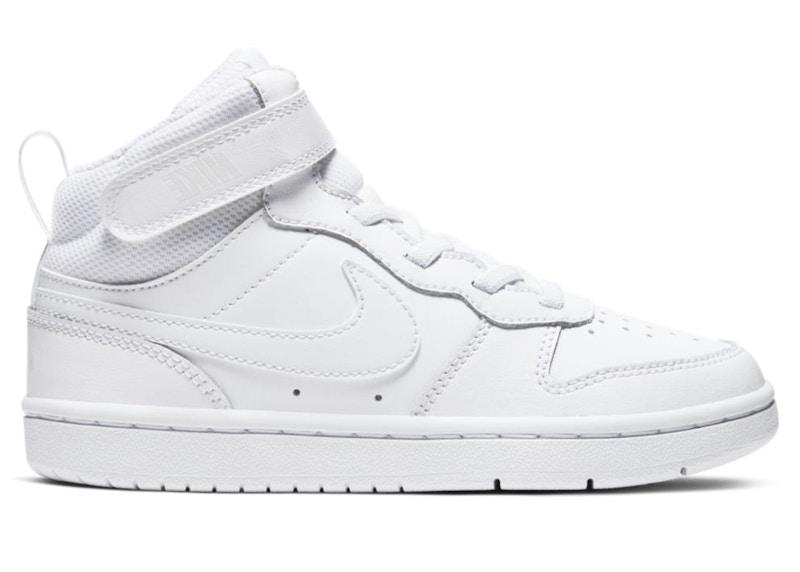 Nike Court Borough Mid 2 Triple White