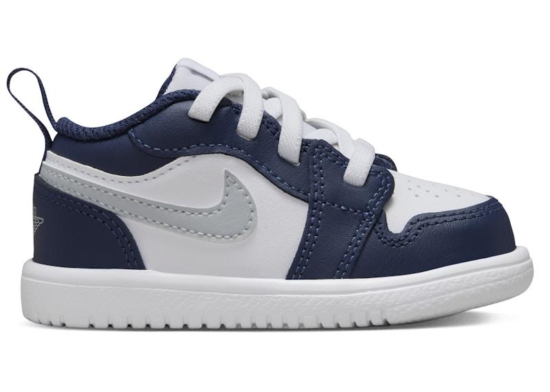 Jordan 1 Low ALT White Midnight Navy Wolf Grey