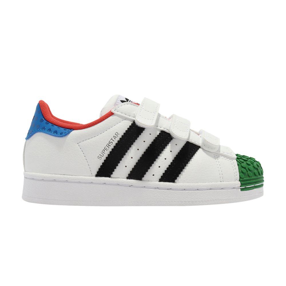 adidas LEGO x Superstar CF J 'White Yellow Green'
