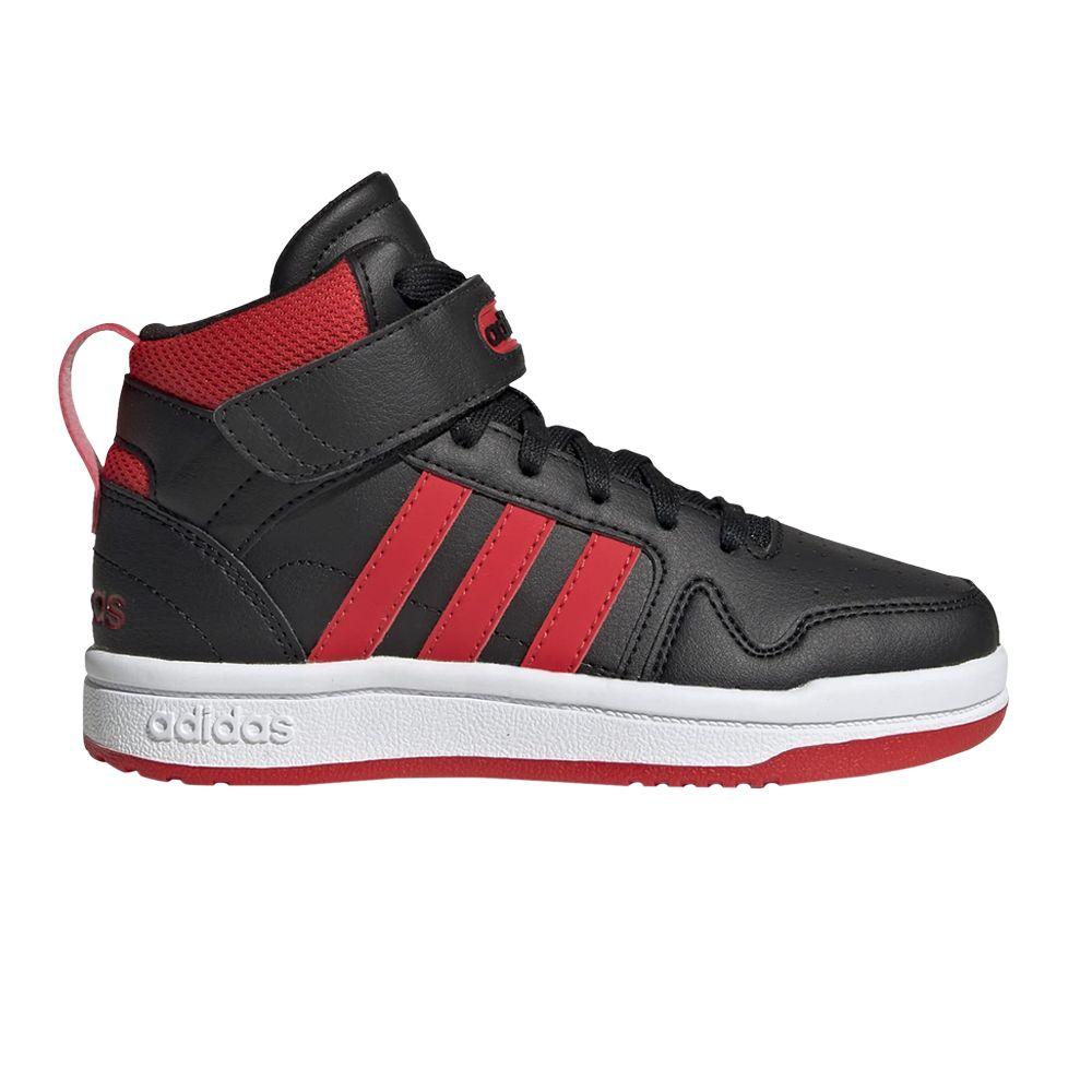 adidas Postmove Mid J 'Black Vivid Red'