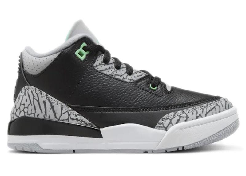 Jordan 3 Retro Green Glow