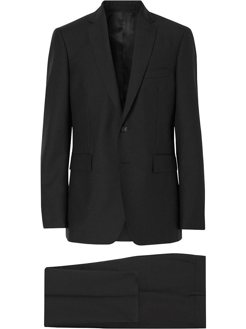 Burberry Slim Fit Wool Suit