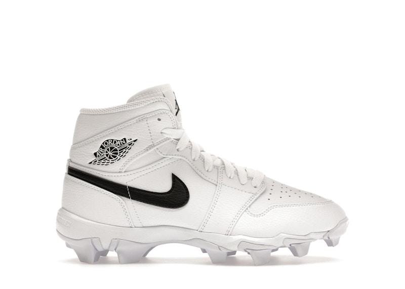 Air Jordan 1 Mid Cleat White Black