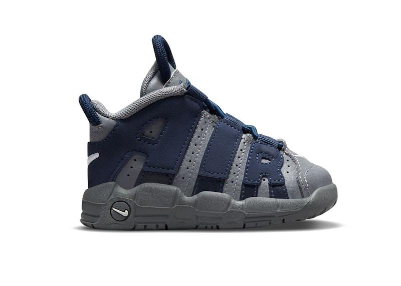 Nike Air More Uptempo Cool Grey Midnight Navy & Georgetown Hoyas
