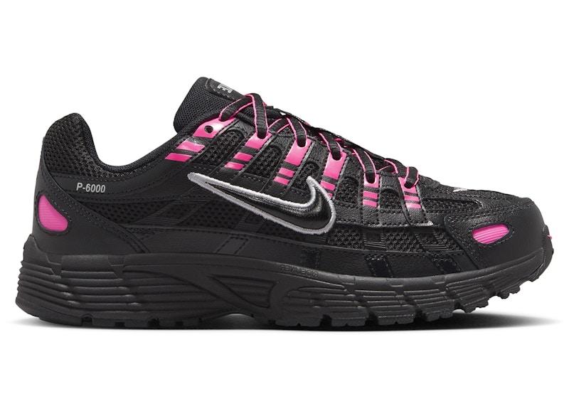 Nike P-6000 Pink Blast Metallic Silver Black