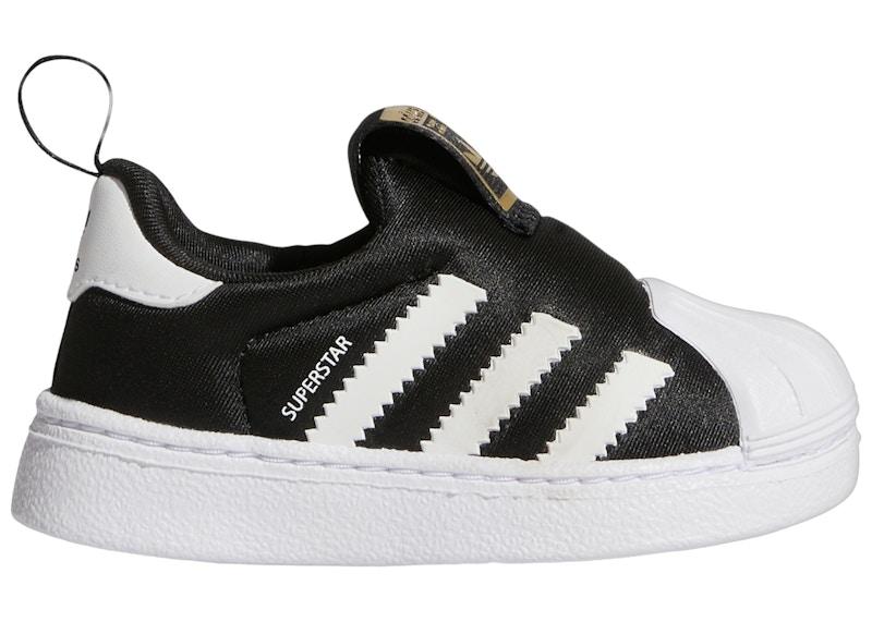 adidas Superstar 360 Core Black Cloud White Gold Metallic
