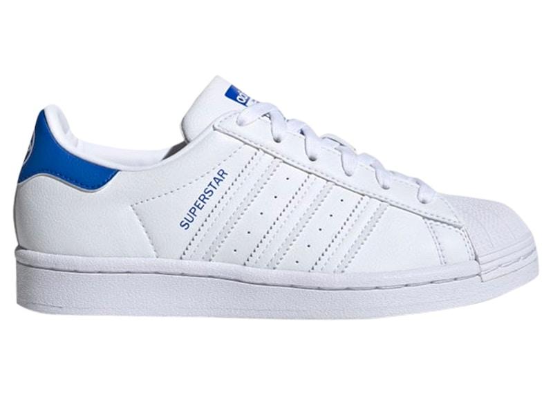 adidas Superstar White Blue
