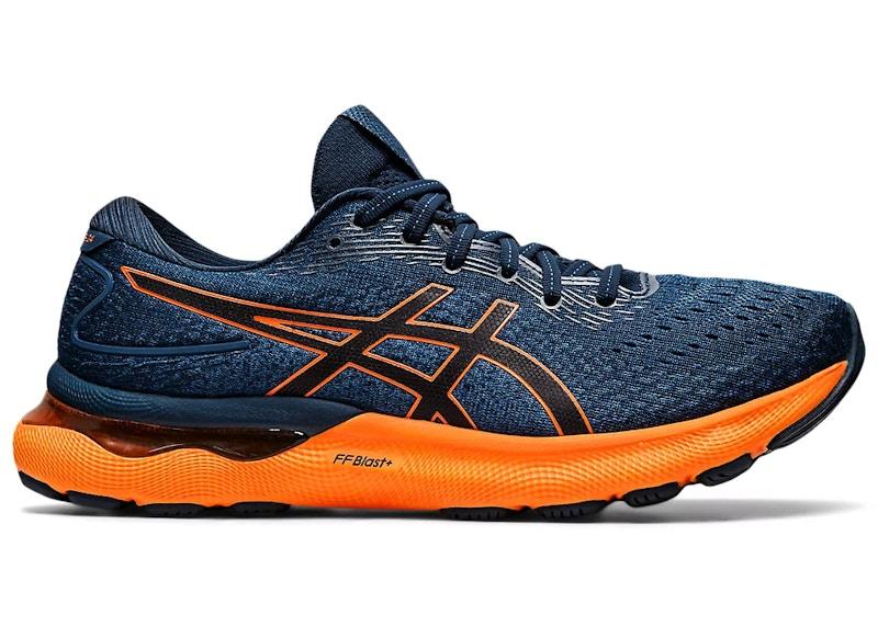 ASICS Gel-Nimbus 24 French Blue Shocking Orange