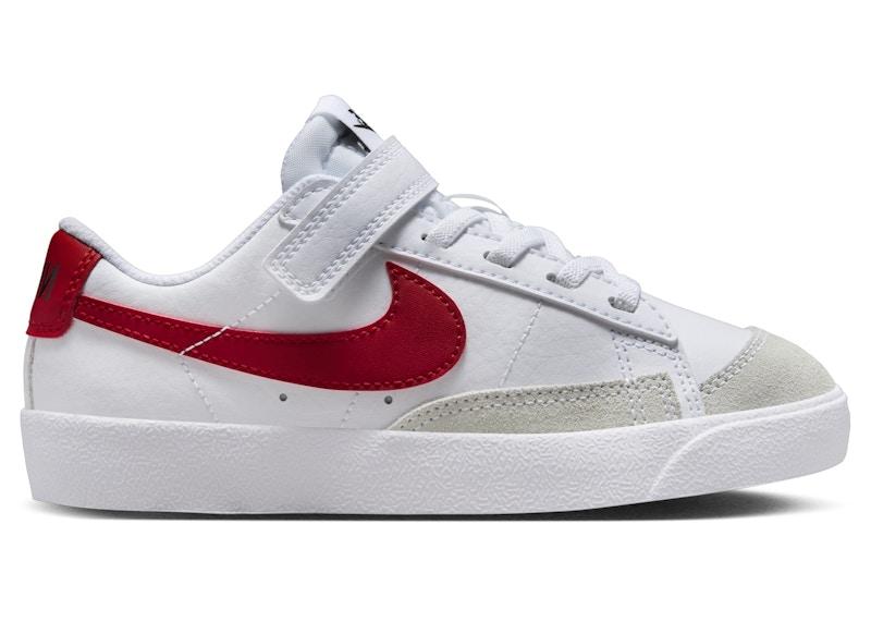 Nike Blazer Low '77 White Black Gym Red