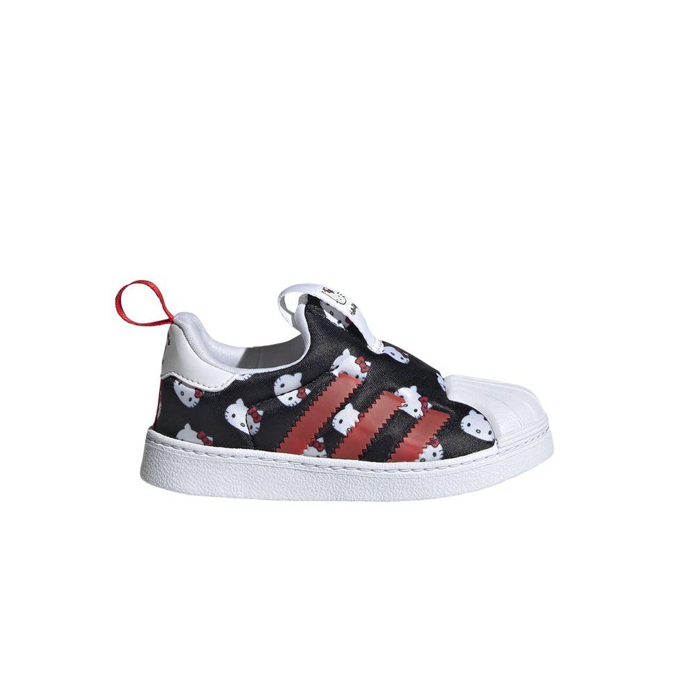 adidas Superstar 360 Hello Kitty Cloud White Core Black Vivid Red