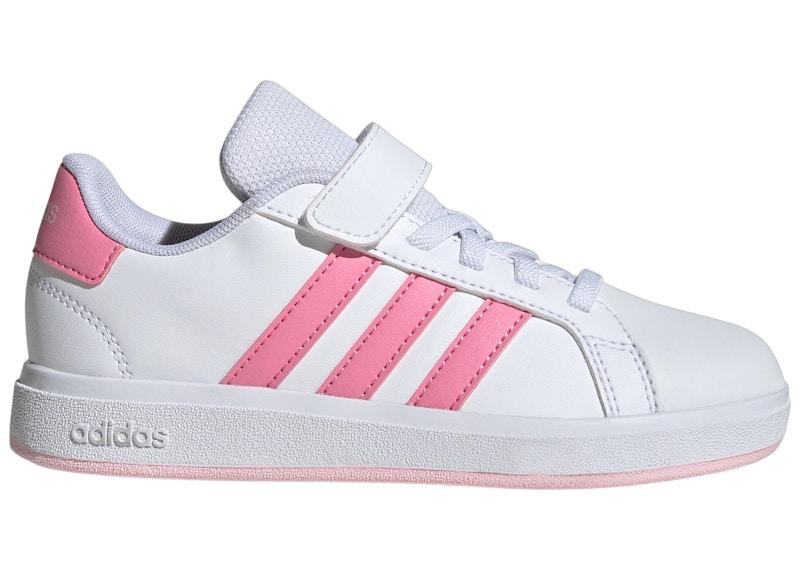 adidas Grand Court 2.0 Cloud White Bliss Pink Clear Pink
