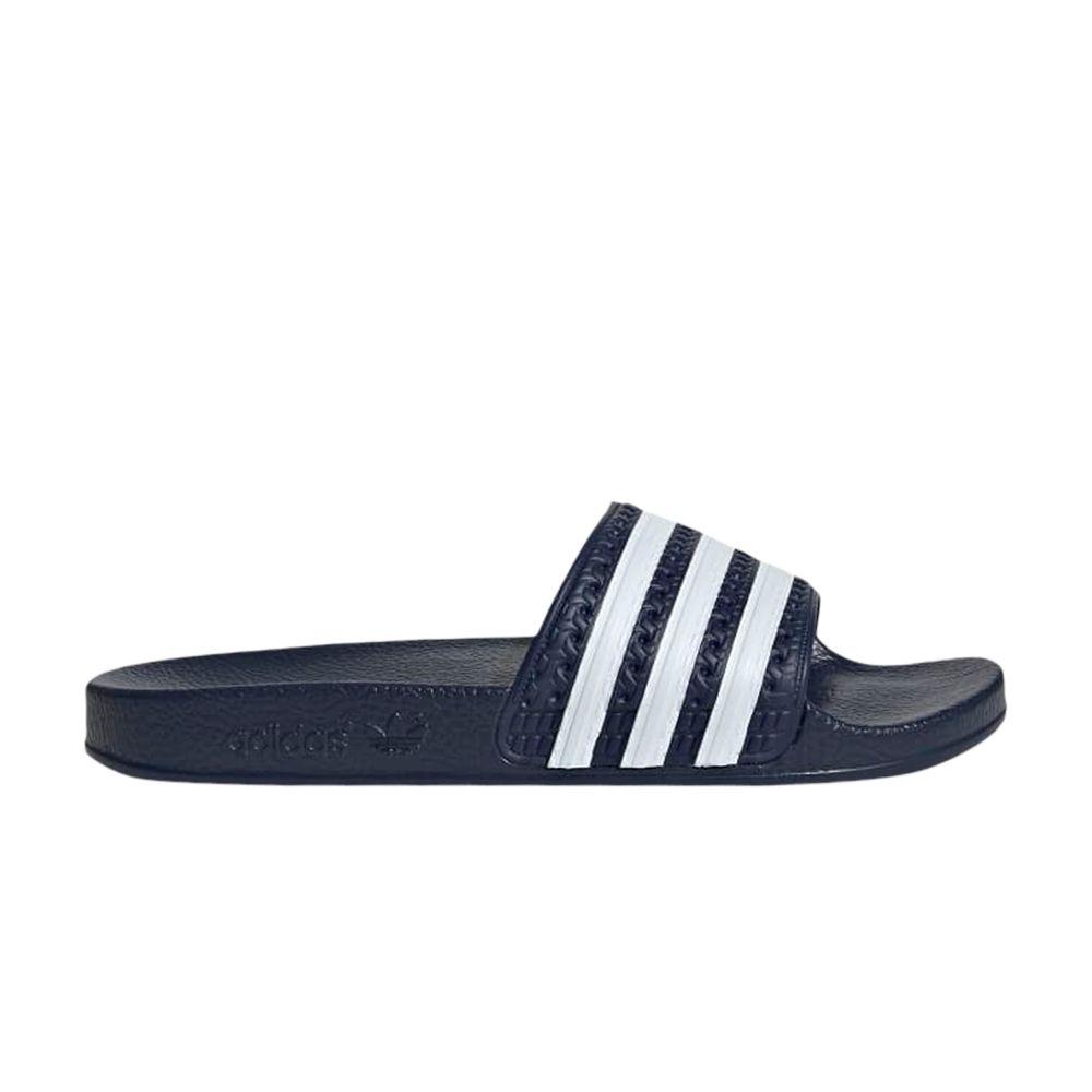 adidas Adilette Slides Legend Ink Cloud White