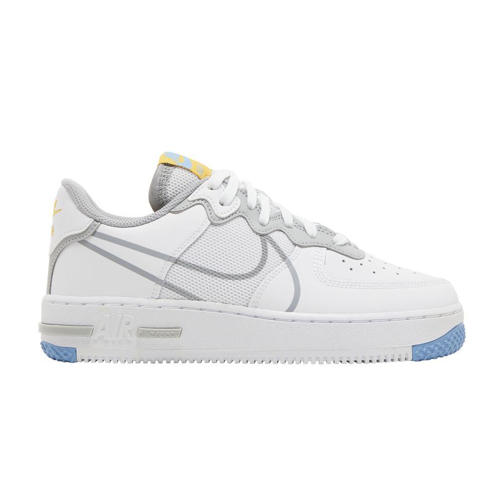 Nike Air Force 1 Low React SU White Light Smoke Grey