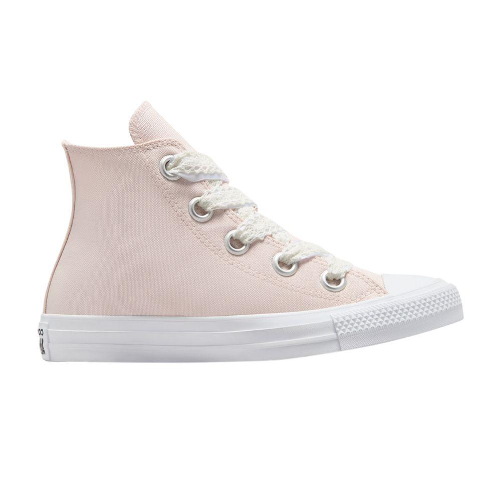 Converse Women’s Chuck Taylor All Star High - Crochet Laces - Blush Hush