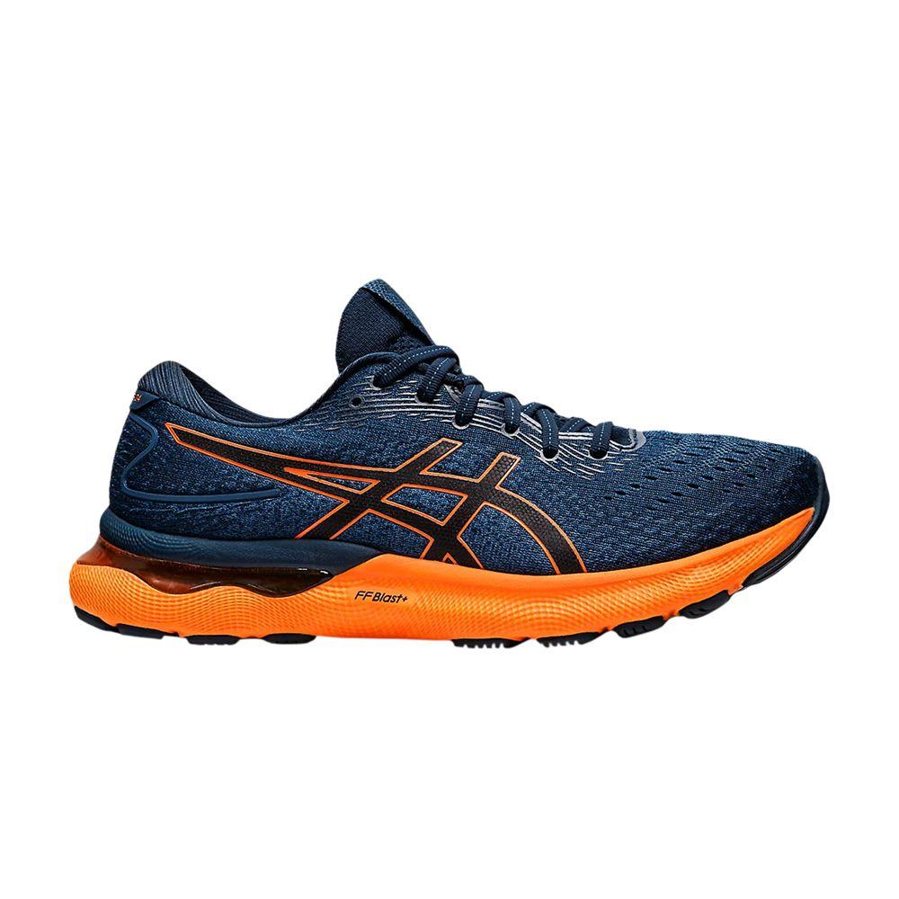 ASICS Gel-Nimbus 24 French Blue Shocking Orange