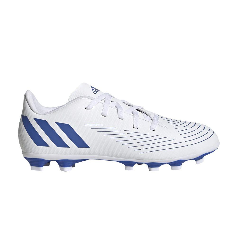 adidas Predator Edge.4 FG J 'White Hi-Res Blue'