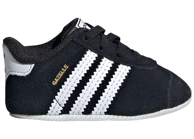 adidas Gazelle Crib Core Black Cloud White