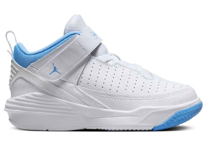 Jordan Max Aura 5 White Black University Blue