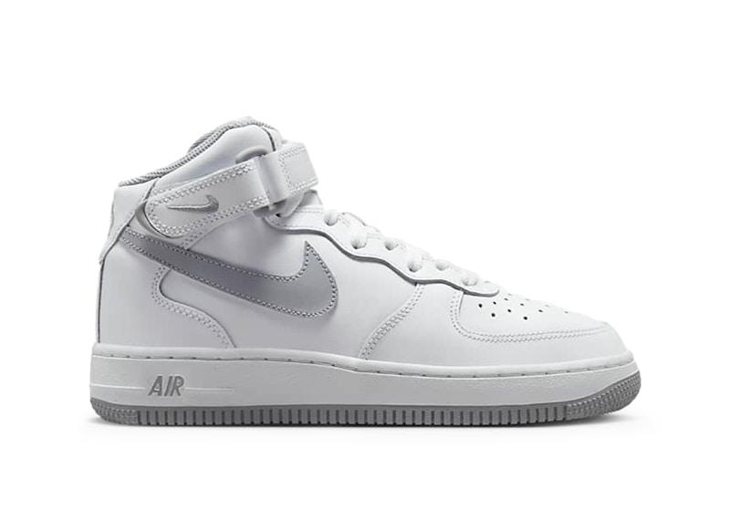 Nike Air Force 1 Mid LE White Wolf Grey