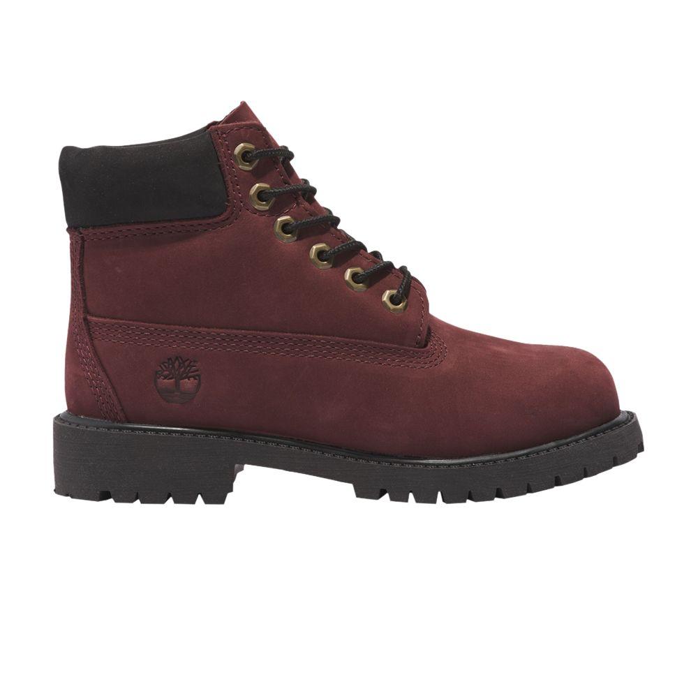 Timberland 6 Inch Premium Boot Youth 'Burgundy'