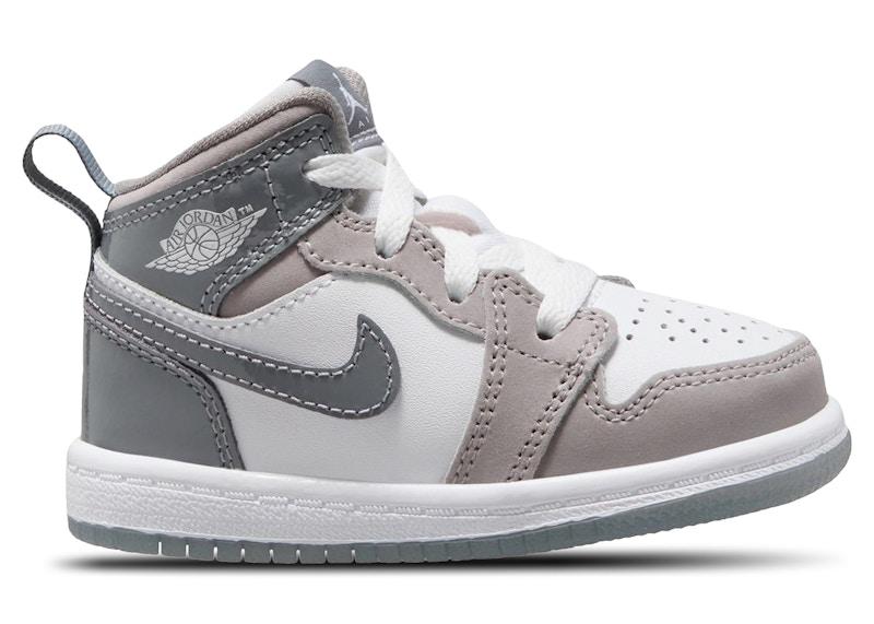 Jordan 1 Mid SE White Medium Grey Cool Grey