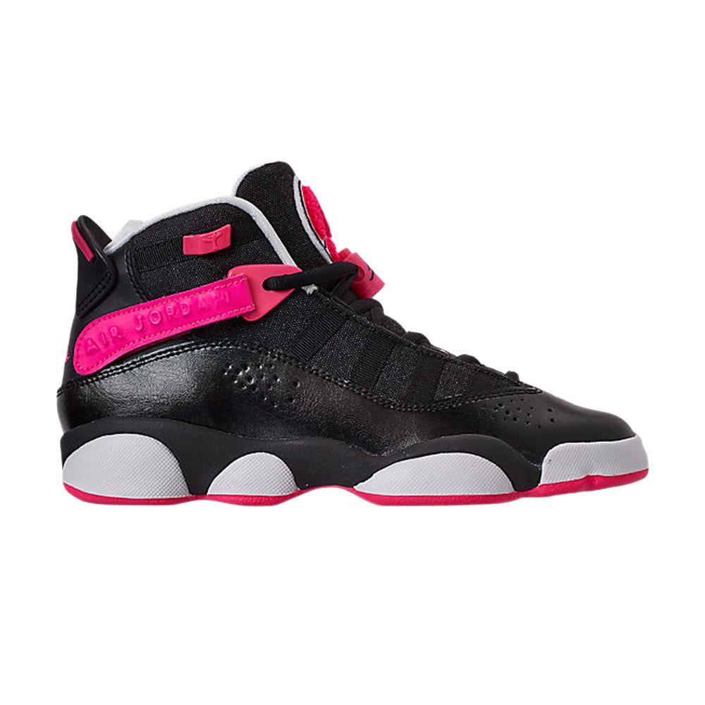 Air Jordan 6 Rings Black Hyper Pink White