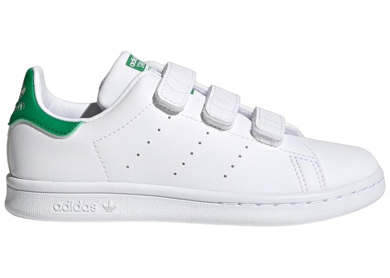 adidas Stan Smith Strap Cloud White Green