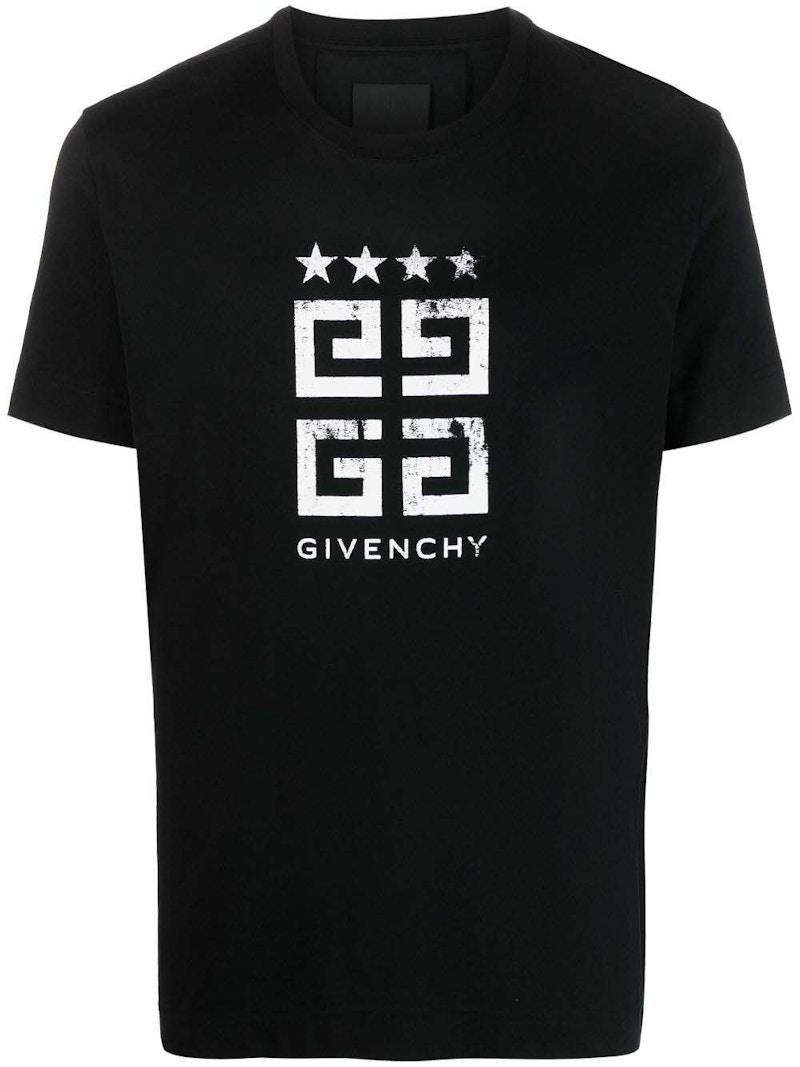 Givenchy Slim Fit Logo Star T-Shirt