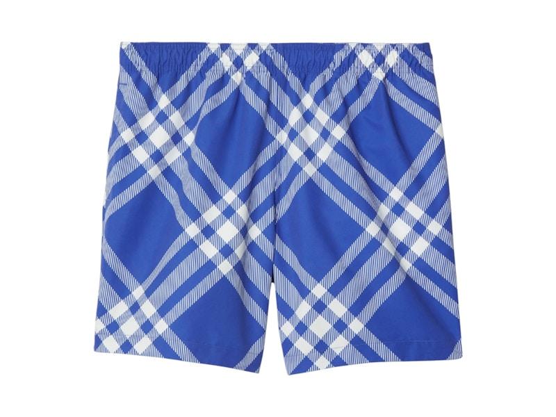 Burberry Check-print Swim Shorts