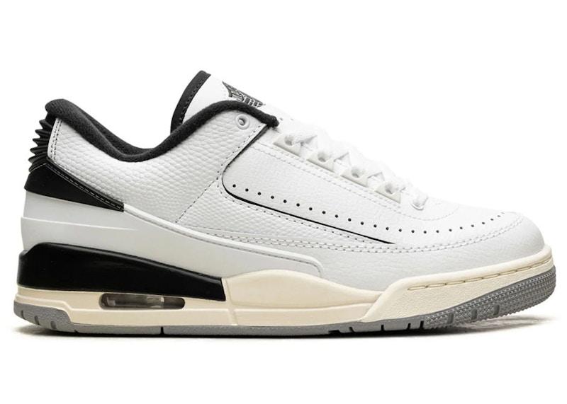 Air Jordan 2/3 White Black