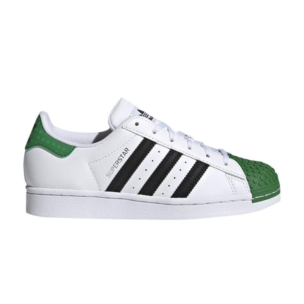 adidas Lego x Superstar J 'White Green'