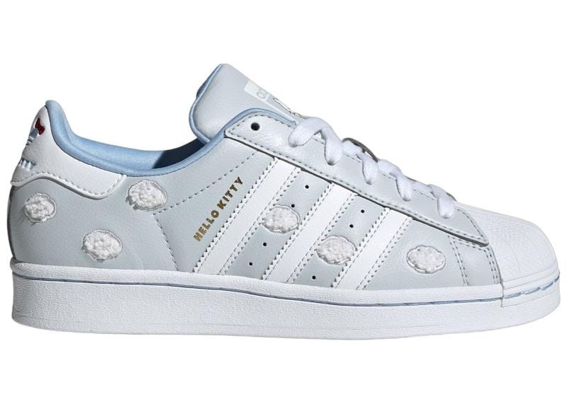 adidas Superstar Hello Kitty Halo Blue Cloud White Glow Blue
