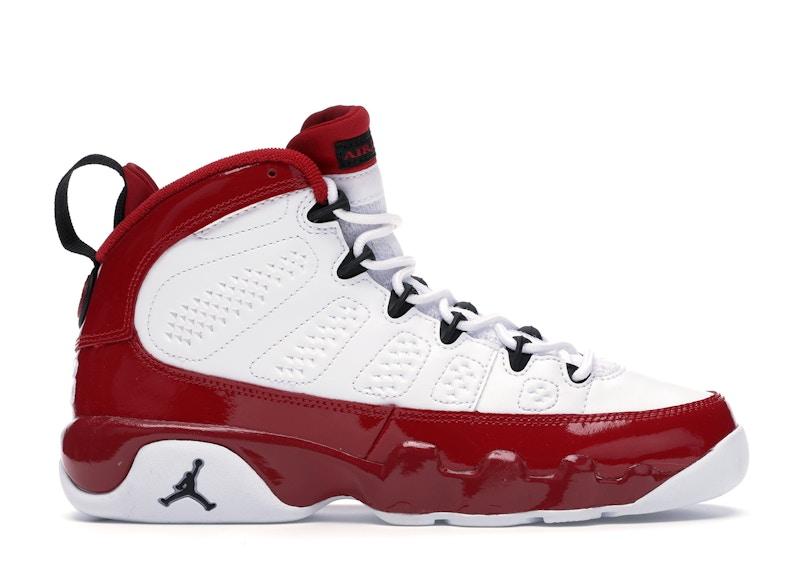 Air Jordan 9 Retro White Gym Red