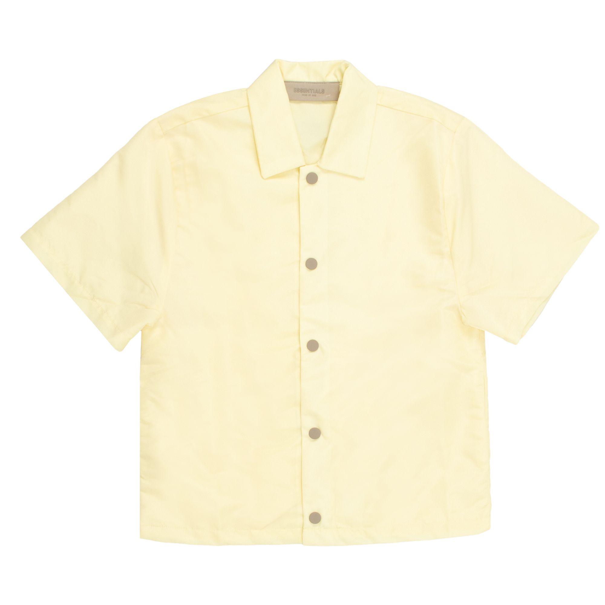 Fear of God Essentials Kids Short-Sleeve Nylon Shirt 'Canary'