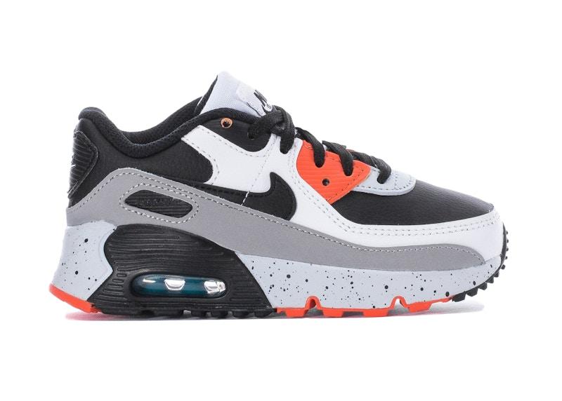 Nike Air Max 90 White Black Orange