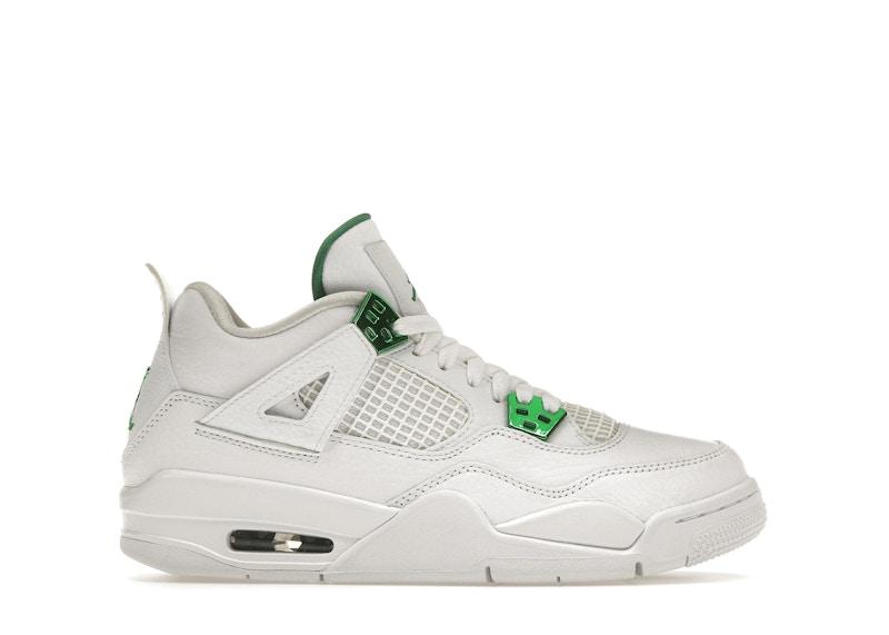 Air Jordan 4 Retro Metallic Green